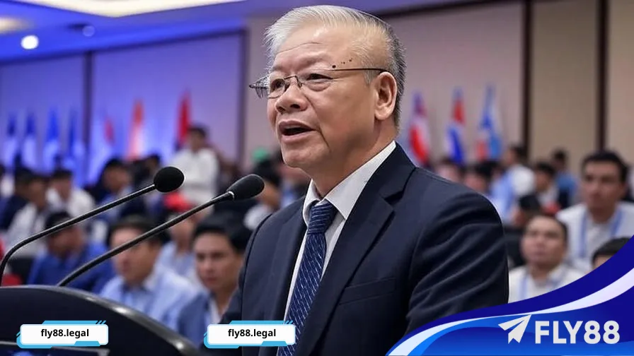 Nguyễn Văn Hải phát biểu tại hội thảo iGaming Đông Nam Á 2024, thảo luận về xu hướng cá cược có trách nhiệm.